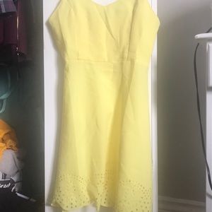 yellow summer dress